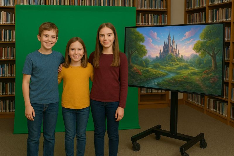 Bieblab AI en Green screen - foto AI