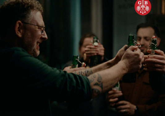 Grolsch-Campagne- Proost op karakter