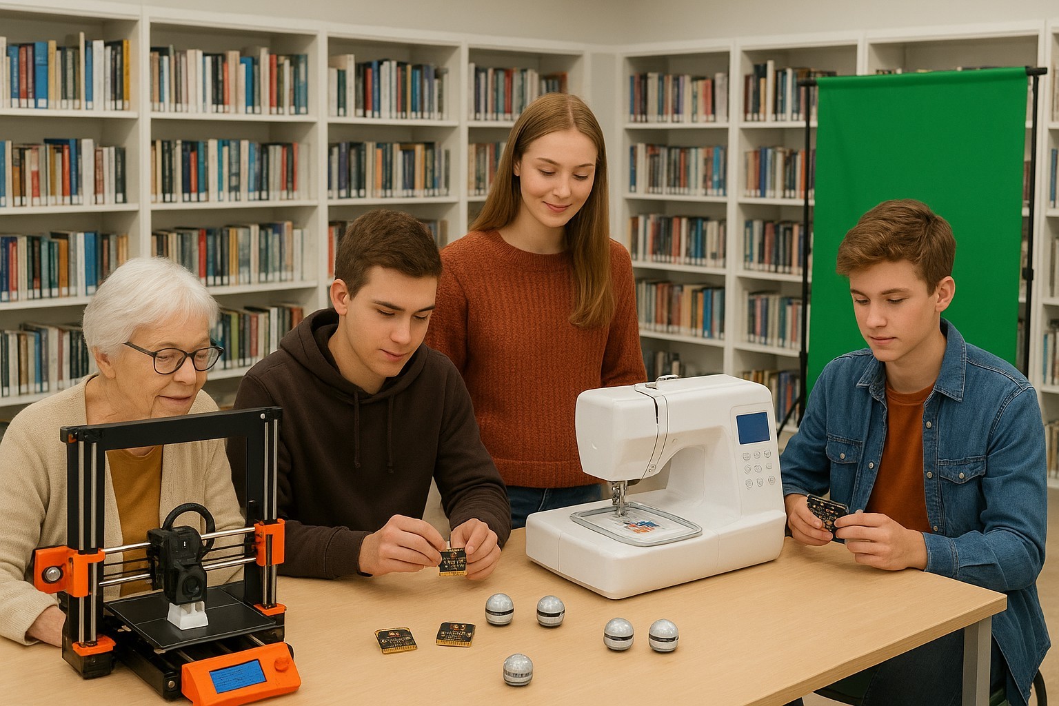 Maaklab in Bibliotheek Neede: zelf aan de slag met creatieve techniek