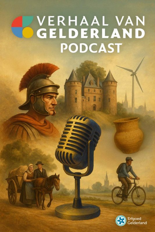 Poster Podcast Verhaal van Gelderland_staand