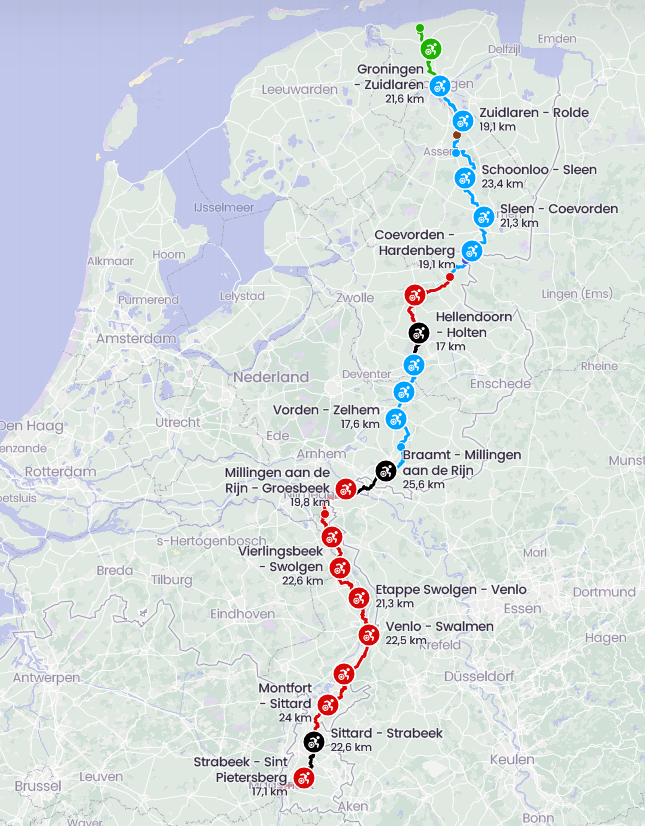 Pieterpad krijgt rolstoelvriendelijke variant: route loopt ook door de Achterhoek