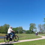 fietstocht foto