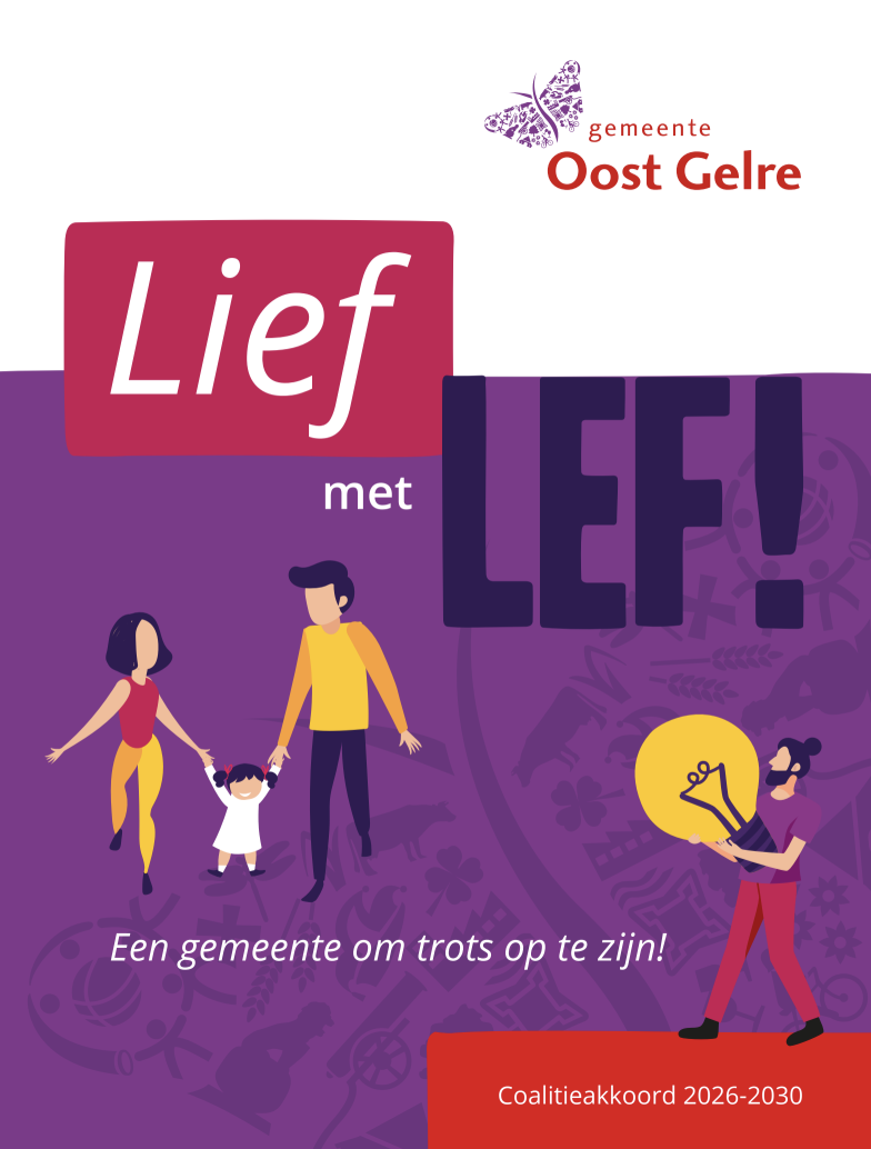 Coalitieakkoord Oost Gelre gepresenteerd onder motto ‘Lief met lef’