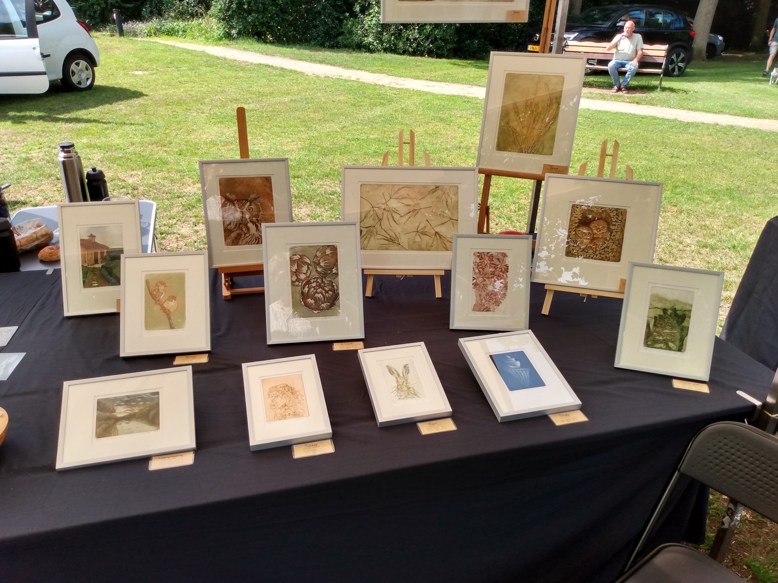 Eerste Kunstmarkt in Ruurlo brengt meer dan 40 kunstenaars samen