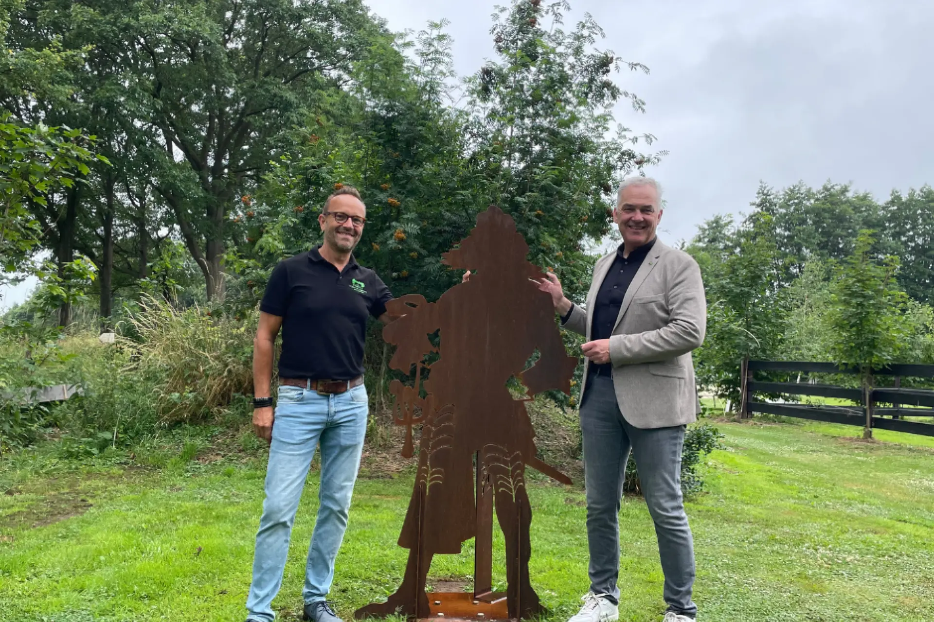 Nieuwe silhouetten vertellen verhaal van Beleg van Grol bij Hoeve de Snippert